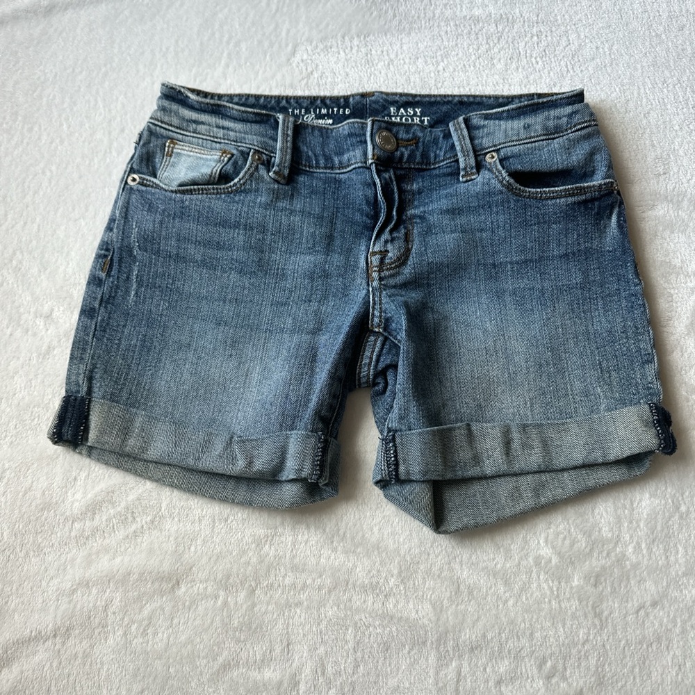 The Limited denim shorts